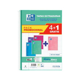 PACK 4+1 CUADERNOS OXFORD...