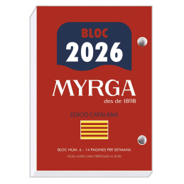 CALENDARIO 2026 MYRGA "TACO...