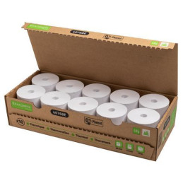 CAJA 10 ROLLOS PAPEL...
